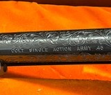 Factory Engraved NIB Colt SAA .45 Colt - 10 of 11