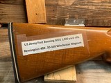 Remington 40-X 30-338 Win Mag *US Army Fort Benning MTU 1,000Yard Target Rifle* - 2 of 25