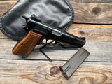 Hi-Power Belgium Browning 9mm 9x19 - 12 of 15