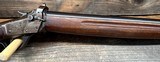 Winchester 1885 Low Wall Ordnance marked 22 short - 5 of 19