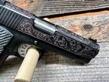 Custom Engraved Springfield Armory 1911, 45acp - 16 of 18