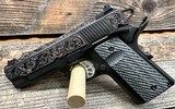 Custom Engraved Springfield Armory 1911, 45acp - 1 of 18