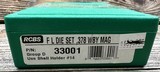 RCBS F L DIE SET, .378 WBY MAG, Group D, 33001 - 2 of 2