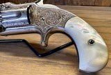 Engraved Smith & Wesson Model 1 1/2 2nd Issue .32RF Pearl - 14 of 14