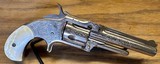 Engraved Smith & Wesson Model 1 1?2, 2nd Issue, .32RF, 3.5