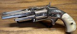 Engraved Smith & Wesson Model 1 1/2, 2nd Issue, .32RF, 3.5