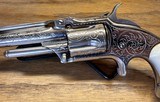 Engraved Smith & Wesson Model 1 1/2 2nd Issue .32RF Pearl - 12 of 14