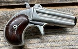 E. Remington & Sons, 2nd Model Derringer, 41 Short RF, With Ammo! - 9 of 10