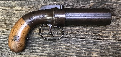 Allen & Thurber .32cal Pepperbox, 3.25