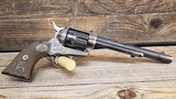 Engraved Colt SAA 45 Colt 1st Gen 7.5
