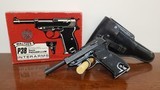 interarms walther p38 9mm post war w/ box / polizei holster / extra mag / others