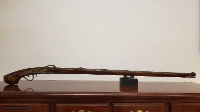 Engraved Samurai-Zutsu Tanegashima Edo Period Japanese Matchlock