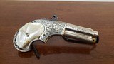 Factory Engraved Pearl Grips Remington Rider Magazine Pistol .32RF - 5 of 15