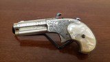Factory Engraved Pearl Grips Remington Rider Magazine Pistol .32RF - 15 of 15