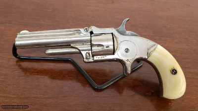 Marlin XXX Standard 1872 Pocket Revolver .30RF Ivory Grips