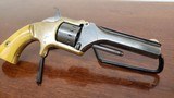 American Standard Tool Co Pocket Revolver .22RF Ivory Grips - 8 of 14