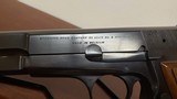 Browning Hi Power Belgium Made 9mm W/ Browning Leather Case 1969 MFG - 3 of 13