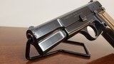 Browning Hi Power Belgium Made 9mm W/ Browning Leather Case 1969 MFG - 4 of 13
