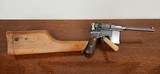 C96 Mauser 7.63 W/ Stock Clean - 1 of 21