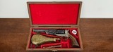 Engraved San Armi Walker .44 W/ Case + Accessories - 1 of 21