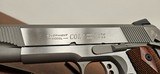 Factory New Stainless Colt Government Model 1911 .45 ACP - 4 of 14