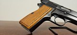 Browning Hi Power 9mm W/ Case T Prefix - 9 of 25