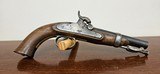 N.P. Ames 1842 Navy .54 Single Shot Percussion Pistol