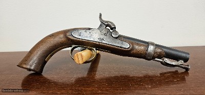 N.P. Ames 1842 Navy .54 Single Shot Percussion Pistol