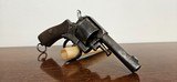 British Constabulary .38 Centerfire Belgian DA Revolver - 13 of 14