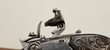 English Tap Action Box Lock O/U Flintlock Pistol - 4 of 15