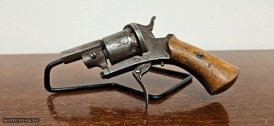 Belgian Pocket Pinfire Revolver
