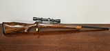 Unknown English .35 Whelen Bolt Action Rifle - 1 of 21