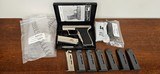 Nickel H&K P7M13 9mm W/ Box + 11 Mags + Extras - 1 of 17