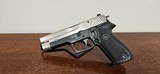 Sig Sauer P220-1 Nickel 2 Tone West German .45ACP W/ Mags + Box - 2 of 16