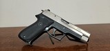 Sig Sauer P220-1 Nickel 2 Tone West German .45ACP W/ Mags + Box - 8 of 16