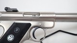 PRICE DROP 1/22/25!! Ruger Mark II Target Stainless .22LR - 10 of 13