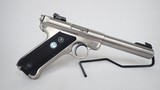 PRICE DROP 1/22/25!! Ruger Mark II Target Stainless .22LR - 7 of 13