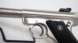 PRICE DROP 1/22/25!! Ruger Mark II Target Stainless .22LR - 4 of 13