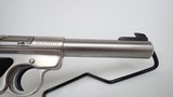 PRICE DROP 1/22/25!! Ruger Mark II Target Stainless .22LR - 11 of 13