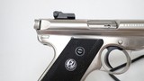 PRICE DROP 1/22/25!! Ruger Mark II Target Stainless .22LR - 9 of 13