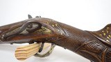 Ornate Flintlock Knee Gun Blunderbuss - 16 of 25