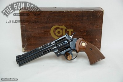 Colt Python .357 Mag W/ Box 1976 MFG