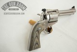 Stainless Bisley Ruger New Model Blackhawk .45Colt + .45 ACP Cyl - 3 of 18