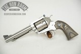 Stainless Bisley Ruger New Model Blackhawk .45Colt + .45 ACP Cyl - 11 of 18