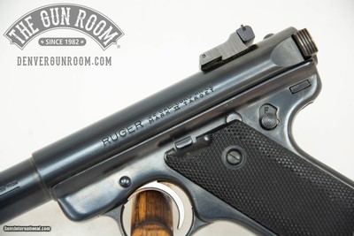 **PRICE REDUCED AGAIN 2/3/26**Ruger Mark II Target .22LR W/ Box + Left Hand Grips - Image 12 of 17
