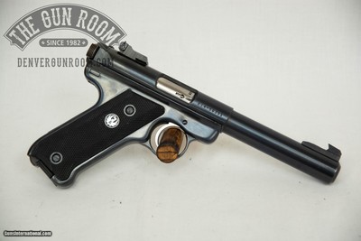 **PRICE REDUCED AGAIN 2/3/26**Ruger Mark II Target .22LR W/ Box + Left Hand Grips - Image 2 of 17