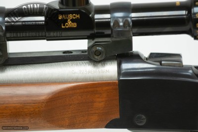 Price Reduced!!!!Ruger No. 1 .223 Rem Custom Barrel W/ Bausch & Lomb Balvar - Image 19 of 24