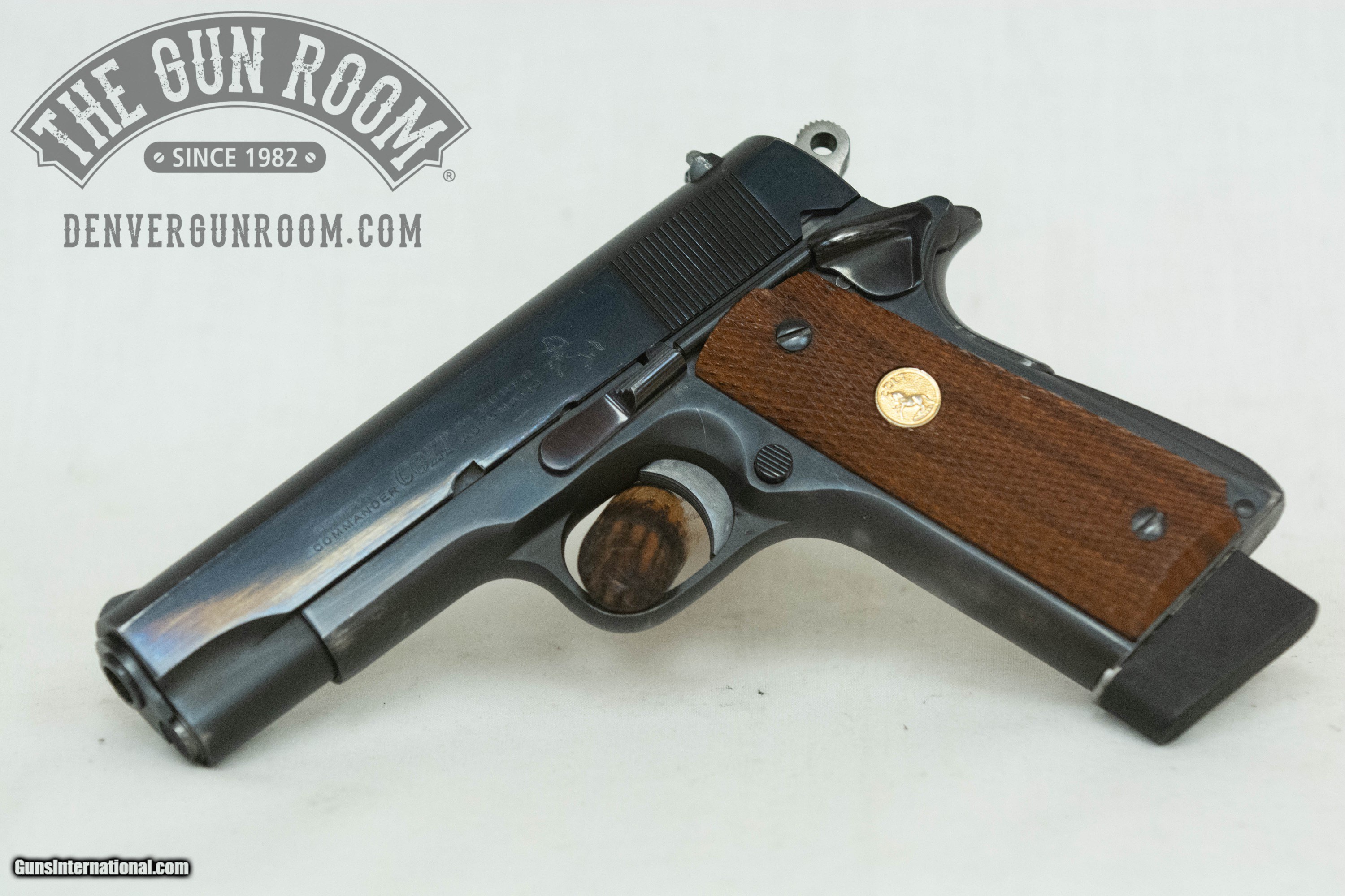 MGC COLT AUTOMATIC PISTOL .コマンダー38スーパー！ MGC] コルト コンバットコマンダー .38 SUPER スーパーリアルHW