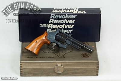 Smith & Wesson 544 .44-40 Texas Sesquicentennial W/ Boxes + Belt Buckle