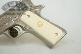 Nickel Colt Mk IV / Series 70 1911 .45 ACP - 5 of 17